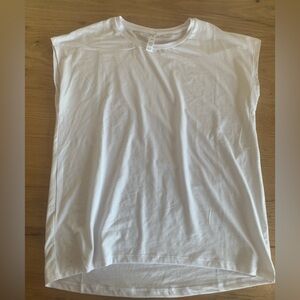 Kyodan Short Sleeve Boxy Tee Shirt White Women’s Small‎ Preloved
